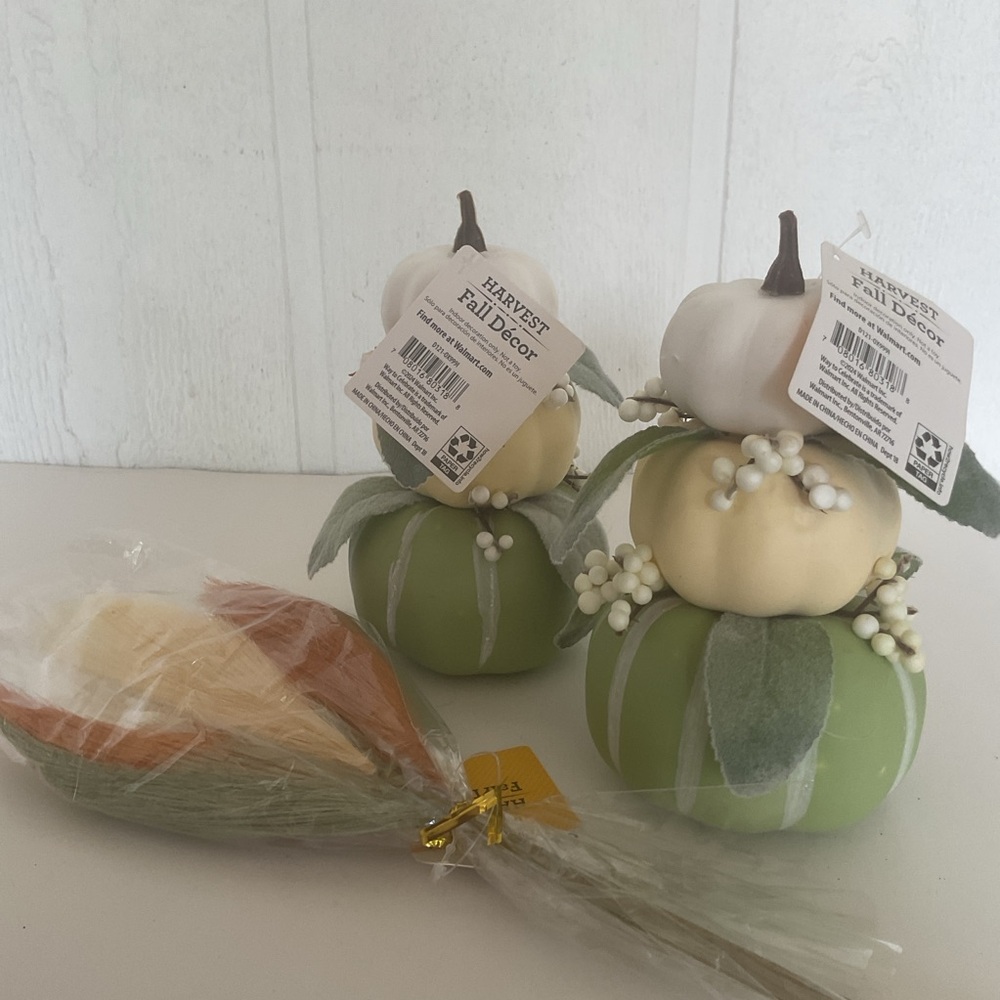 Celebrate Harvest fall Decor bundle of three items NWT